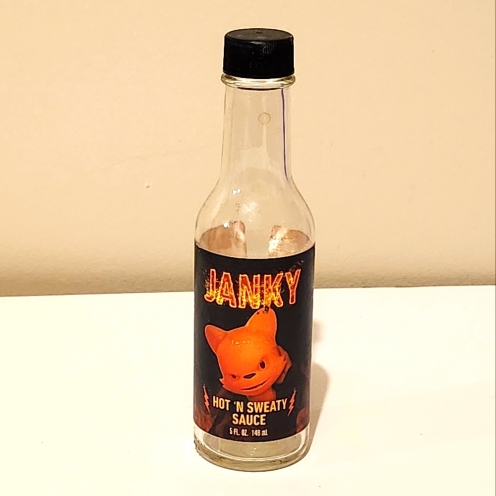 Limited Edition Janky Hot 'N Sweaty Sauce Bottle